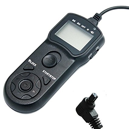 JJC TMA Timer LCD Remote Control Replaces CANON TC-80N3 Canon EOS 5D, EOS 1D, EOS 1D Mark II, EOS 1Ds, EOS 1Ds Mark II, EOS 20D, EOS 10D, EOS 40D, EOS 1V, EOS 1D Mark III, EOS 50D, EOS 5D Mark II, EOS 5D Mark II, EOS 7D, EOS 1D Mark IV