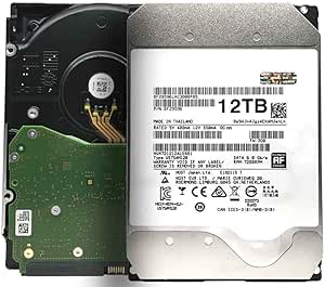 MDD - HC520 HUH721212ALE601 12TB 7200RPM 128MB Cache SATA 6.0Gb/s 3.5inch Enterprise Hard Drive - 5 Year Warranty (Renewed)