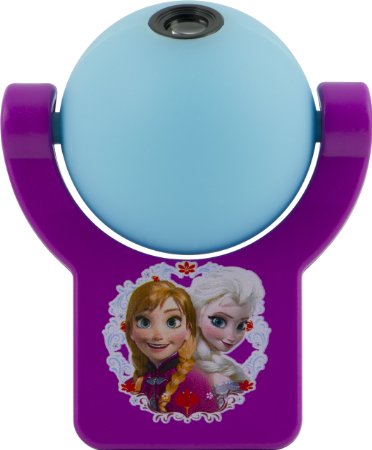 Projectables Disney Frozen LED Plug-In Night Light , Purple/Light Blue 13340