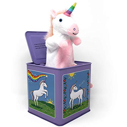 Jack Rabbit Creations Unicorn Jack in The Box Toy