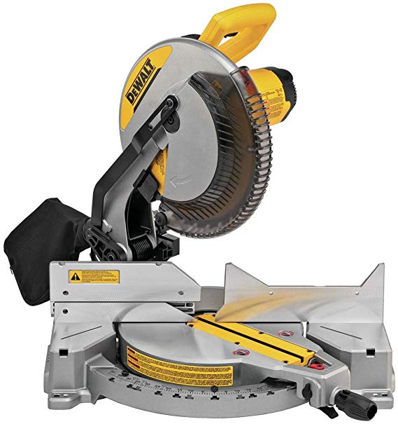 DEWALT DWS715 15 Amp 12-in. Single Bevel Compound Mitre Saw