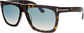 Tom Ford FT0513 Morgan Square Sunglasses, Dark Havana, 57-16-140