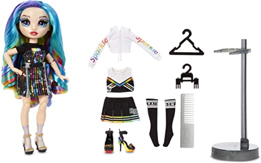 L.O.L. Surprise! 572138EUC High Amaya Raine – Rainbow Fashion Doll with 2 Complete Mix & Match Outfits and Accessories, Toys for Kids 6-12 Years Old