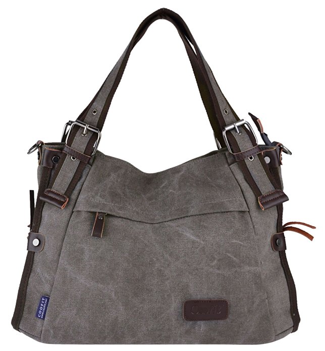 Retro Hobo Style Women's Canvas Casual Handbag Shoulder Bag Messenger Bag Purse