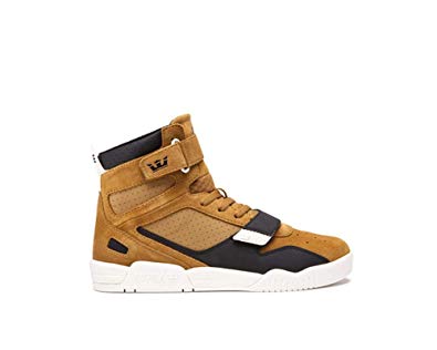 Supra Mens Breaker Tan Black Bone Shoes Size