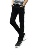 DemonampHunter YOUTH Series Mens Skinny Slim Jeans DH8008
