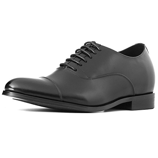 CHAMARIPA Men Height Increasing Elevator Shoes 2.76'' Taller Dress Shoes