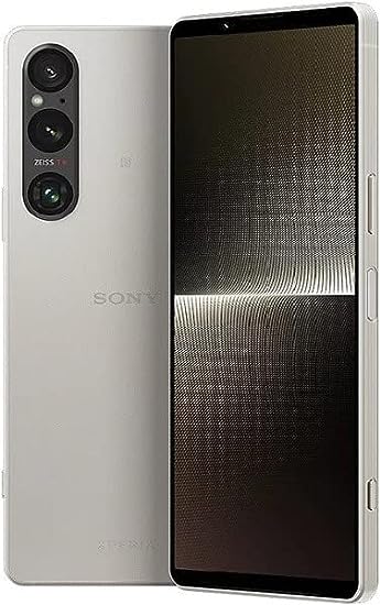 Sony Xperia 1 V 5G XQ-DQ72 Dual 512GB 12GB RAM Unlocked (GSM Only | No CDMA - not Compatible with Verizon/Sprint) Global, NGP Wireless Charger Included – Silver