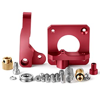 UPEMOO Upgraded 3D Printer Parts MK8 Extruder Aluminum Drive Feed 1.75mm for Creality 3D Ender 3, Ender 5, CR-7, CR-8, CR-10, CR-10S, CR-10, CR-10 S4,and CR-10 S5