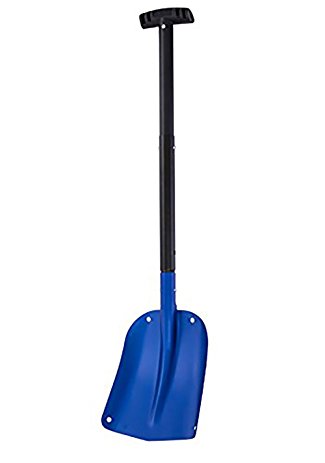 ORIENTOOLS 32-Inch Aluminum Lightweight and Dismountable Sport/Snow/Garden Utility Shovel, Suitable for Car or Truck Storage (9" Blade, Blue)
