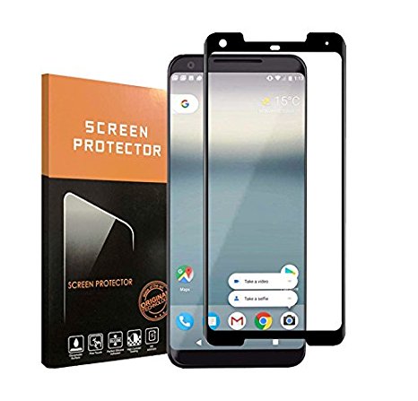 For Google pixel 2 XL Screen Protector, Lostep [3 Pack][Non-Glass] [100% Full Coverage] [Anti-Bubble] [HD Ultra Clear] PET for Google pixel 2 XL