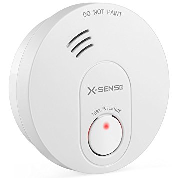 X-Sense SD10X 10-Year Battery Smoke Detector Fire Alarm with Photoelectric Sensor