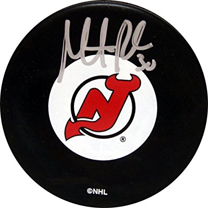 Martin Brodeur Autographed New Jersey Devils Autograph Puck