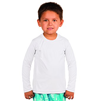 Vapor Apparel Toddler UPF 50  UV (Sun) Protection Long Sleeve Performance T-Shirt