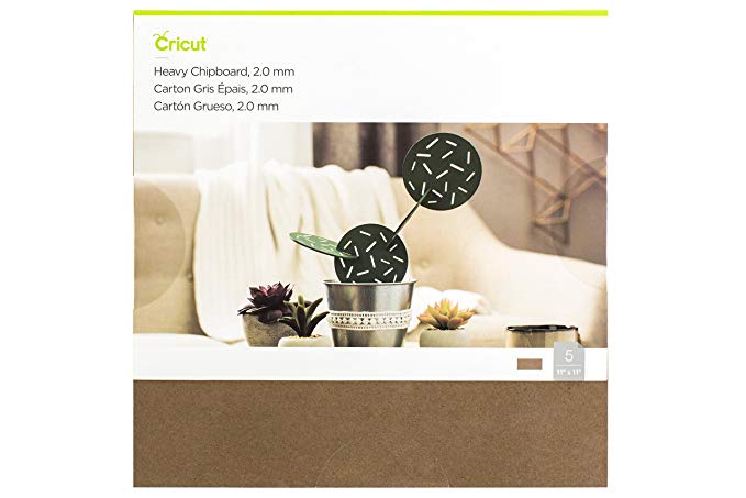 Cricut Heavy Chipboard, Brown