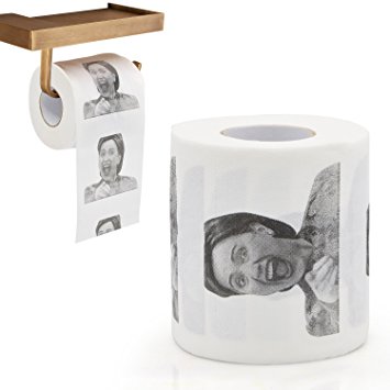 Hillary Clinton Toilet Paper - Beyoung® Dump with Hillary!- Highly Collectible Novelty Toilet Paper - Funny for Democrats or Republicans - Give the Gift of Laughter- Funniest Political Gift of 2016
