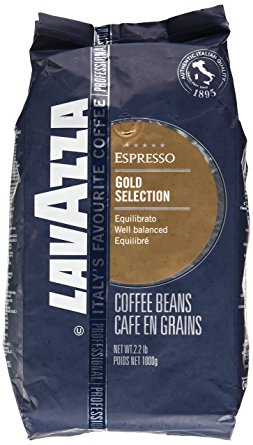 Lavazza Coffee Espresso Gold Selection, whole Beans, 1000g