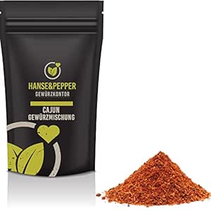 250g Cajun Gewürzmischung Trockenmarinade BBQ Rub Grill Spitzengewürz Mischung