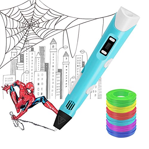 3D Printing Pen, BESTHING Low Temperature 3D Printing Pen with LED Display for Kids and Adults, Doodler Model Making and Art Crafts Tool, Compatible with PLA and ABS Filament Refills