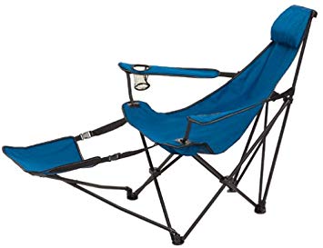 Mac Sports Cannon Beach Deluxe Folding Chair with Footrest