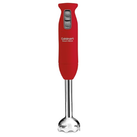 Cuisinart CSB-75R Smart Stick 2-Speed Immersion Hand Blender, Red