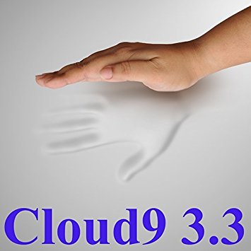 3.3 Cloud9 Queen 2 Inch 100% Visco Elastic Memory Foam Mattress Topper