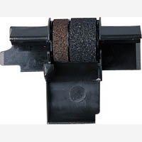 1 X Compatible Seiko IR-40T Black / Red Ink Rollers , Works for CANON P170DH, CANON P200DH, CANON P200DHII, CANON P200DHIII