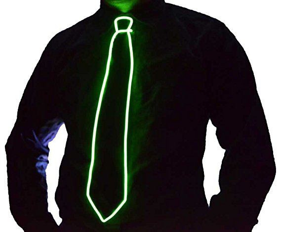 GlowCity Light Up Tie