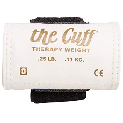 the Cuff: The Original Cuff Ankle and Wrist Weight, 0.25 lb, White