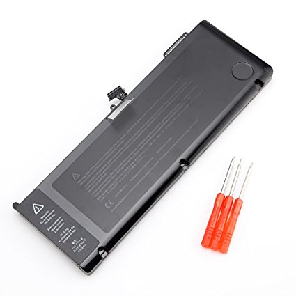 CUEPY New Laptop Battery for Apple A1382 A1286 (only for Early 2011 Late 2011 Mid 2012) MacBook Pro 15" Core i7, fit 661-5476 661-5211 MC721 MC723 MD318 MD103 MD322 15 Months Warrenty