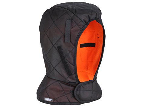 Ergodyne N-Ferno 6867 Thermal Insulated Hard Hat/Helmet Winter Liner, Black