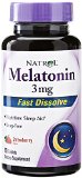 Natrol Melatonin 3mg Fast Dissolve Tablets Strawberry 90-Count