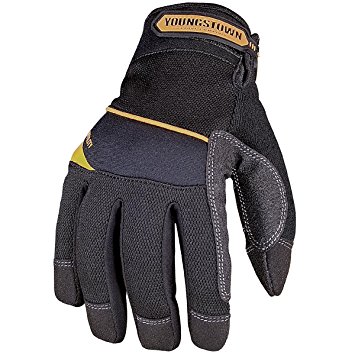 Youngstown Glove 03-3060-80-XL General Utility Plus Performance Glove XLarge, Black