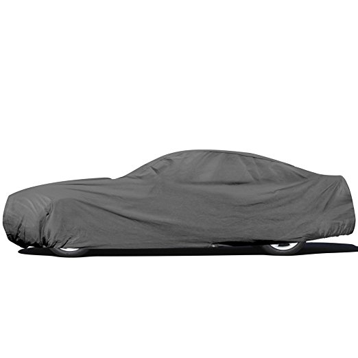 OxGord Car Cover - Basic Out-Door 4 Layers - Tough Stuff - Ready-Fit / Semi Glove Fit - Fits up to 144 Inches