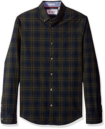 Original Penguin Men's P55 Plaid Shirt