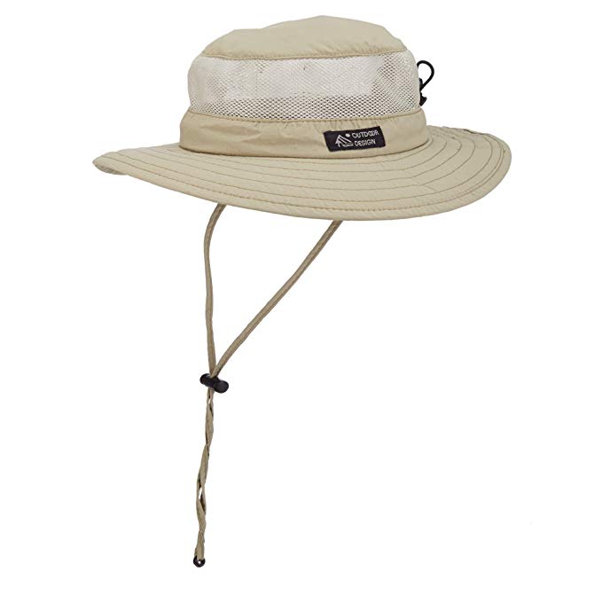 Dorfman Pacific Men's Boonie Mesh Sides Hat