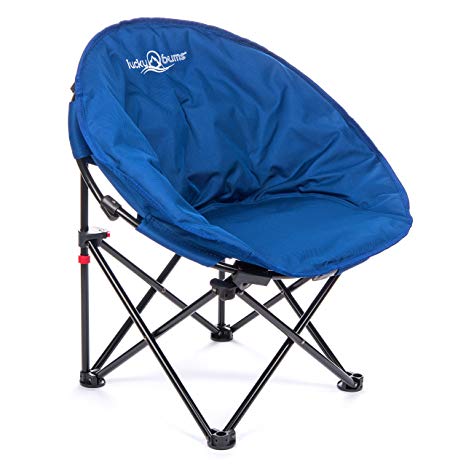 Lucky Bums Moon Camp Indoor Outdoor Comfort Lightweight Durable Chair