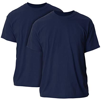 Gildan Men's Ultra Cotton Adult T-Shirt, 2-Pack