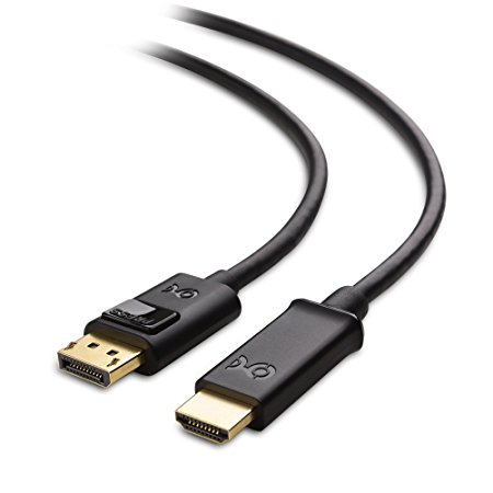 Cable Matters Unidirectional DisplayPort to HDMI Cable (DP to HDMI Cable) 35 Feet