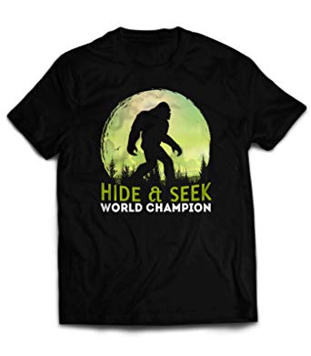 Market Trendz Bigfoot Hide and Seek Champion Shirt