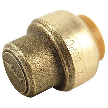 SharkBite U514LFA 1/2-Inch End Cap, Plumbing Fittings for Residential and Commercial Water Applications, Lead-Free