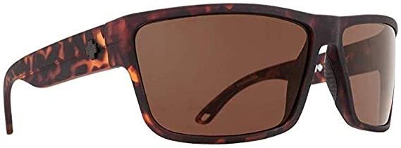 SPY Optic Rocky Sunglasses Matte Camo Tortoise w/Happy Bronze Lens   Leash