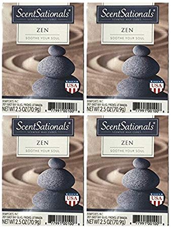 ScentSationals Zen Wax Cubes - 4-Pack