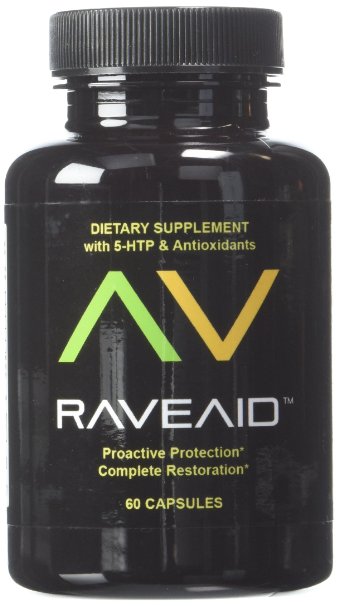 RaveAid - All-in-One All Natural Dietary Supplement - Vitamins and more