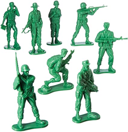 US Toy Company 7958 Large Soldiers,(1 Dozen)