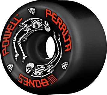 Powell-Peralta G-Bones 97A Skateboard Wheels (Black, 64mm)
