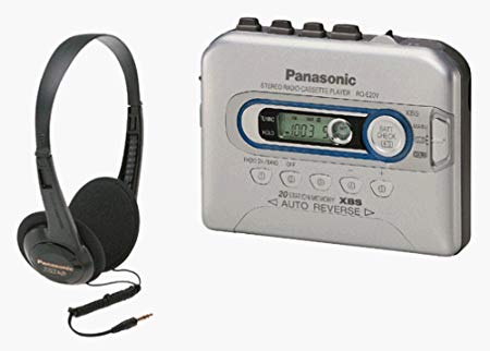 Panasonic RQ-E20V Portable Cassette Player