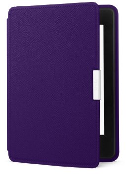 Amazon Kindle Paperwhite Case - Lightest and Thinnest Protective Genuine Leather Cover with Auto Wake/Sleep for Amazon Kindle Paperwhite, Royal Purple