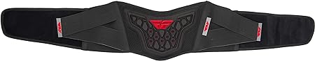 FLY Racing Adult Barricade Kidney Belt (Black, Small/Medium)