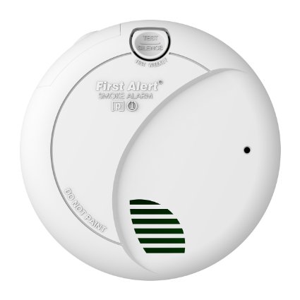 BRK Brands 7010B Hardwire Smoke Alarm with Photoelectric Sensor and Battery Backup
